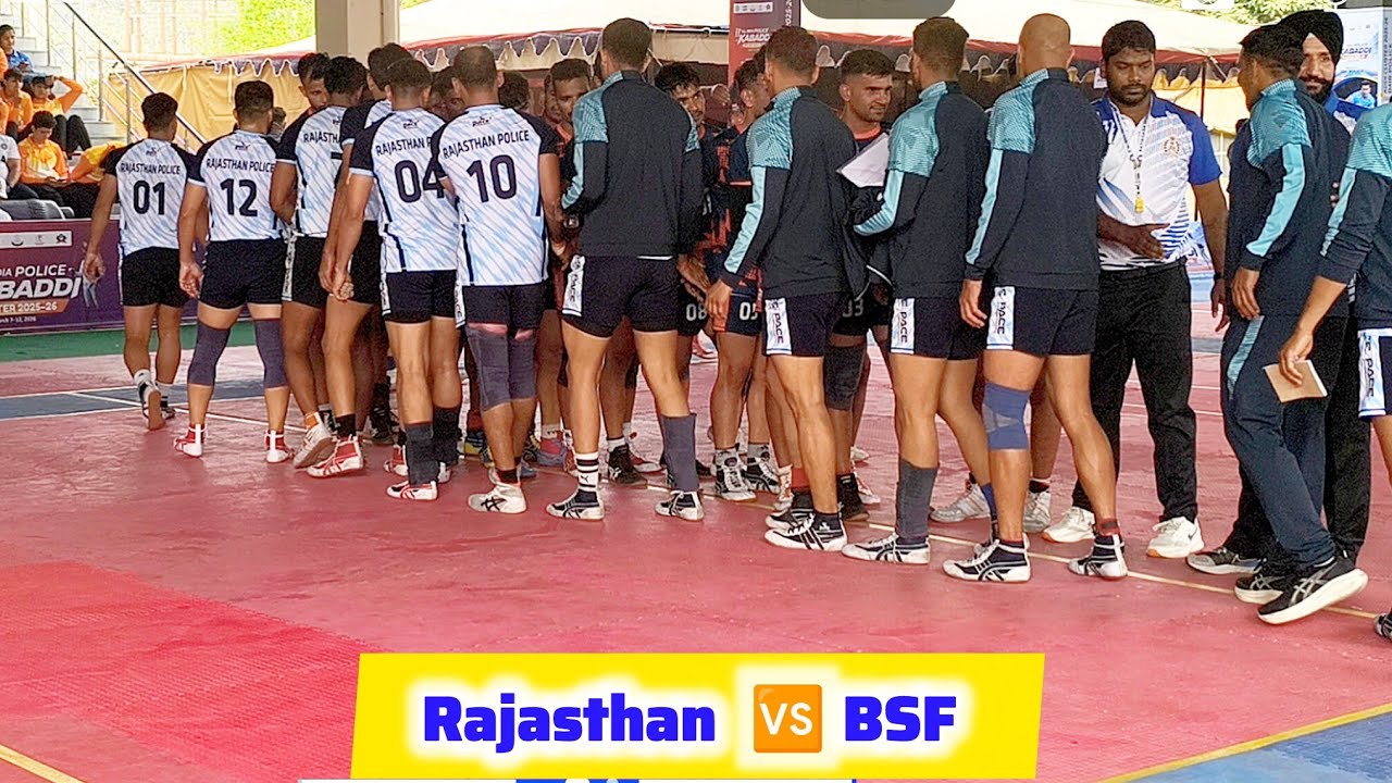 Rajasthan vs SSB All India Police Kabaddi Turnament Chandigarh 2026