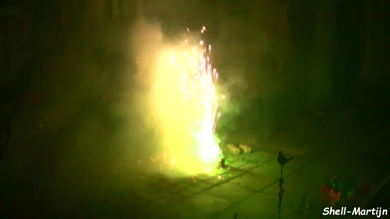 Small fireworks fountain project | Shell Martijn