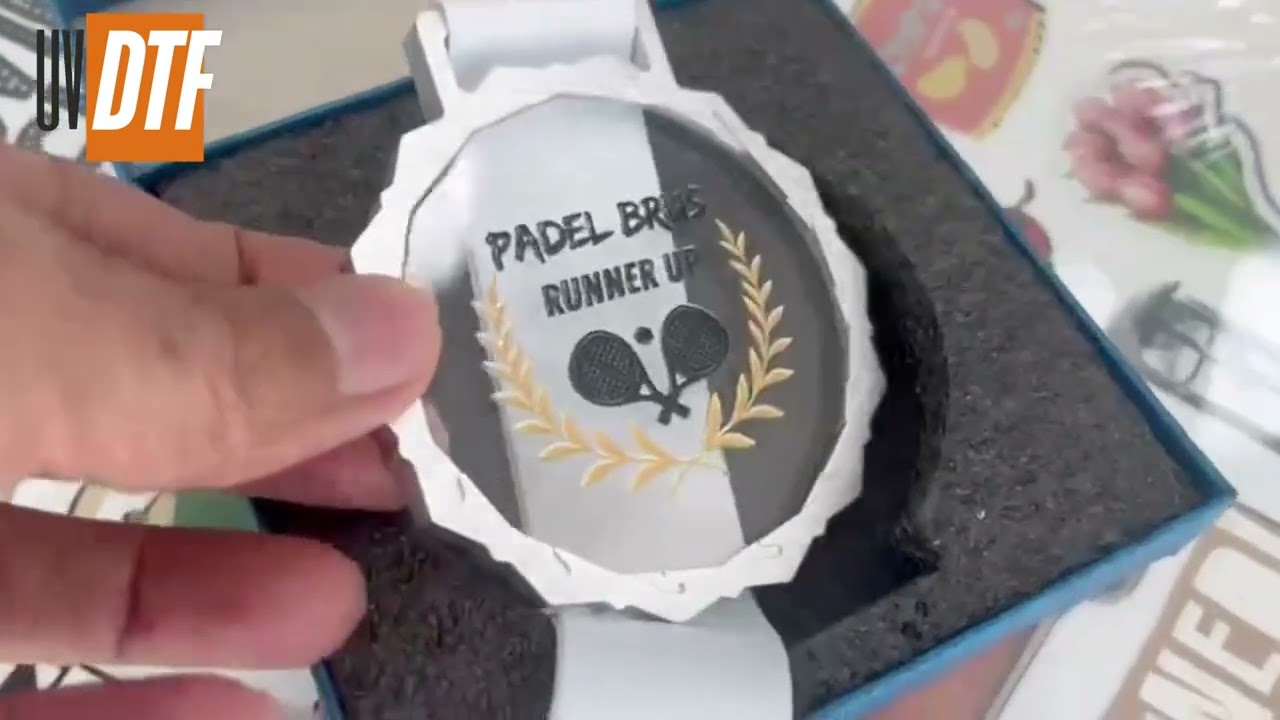 UV DTF on Medals &ndash; Personalised Premium Custom Medal Printing