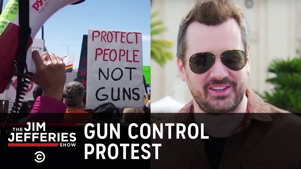 Jim Attends March For Our Lives in San Diego - The Jim Jefferies Show - Uncensored