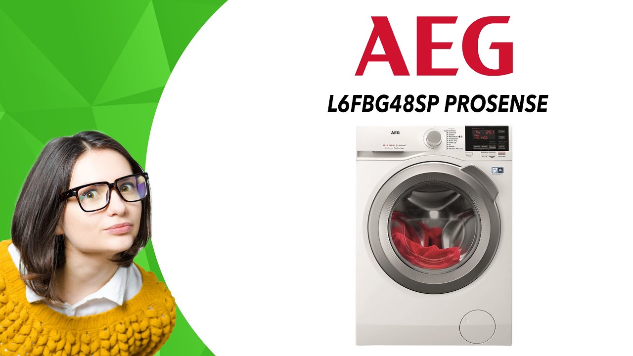 Pralka AEG L6FBG48SP |  Wideoprezentacja