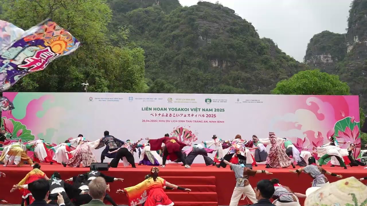 Tiida　てぃーだ　Viet Nam Yosakoi Festival 2025　26.04.2025　Tràng An Ninh Bình
