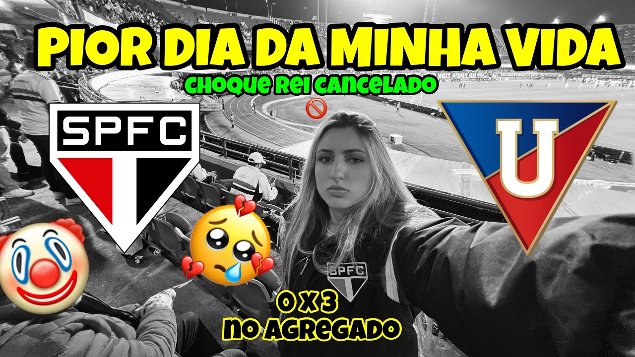 O SONHO ACABOU! ELIMINADOS DA LIBERTADORES- SÃO PAULO 0 x 1 LDU