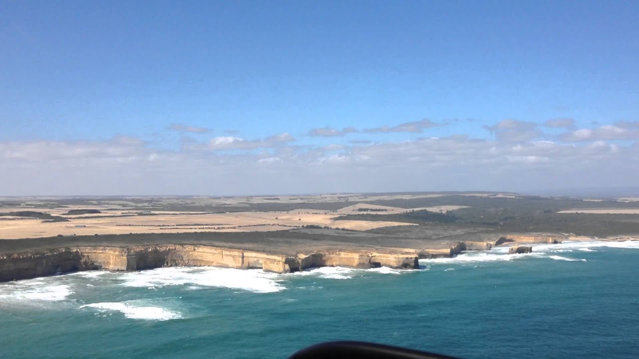 Helicopter Ride over the 12 Apostles, Great Ocean Road, Australia