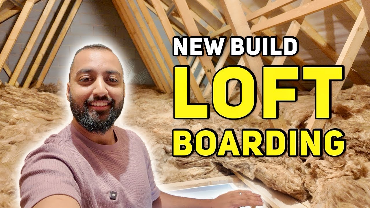 Loft Boarding my New Build UK | Raised Loft Storage
