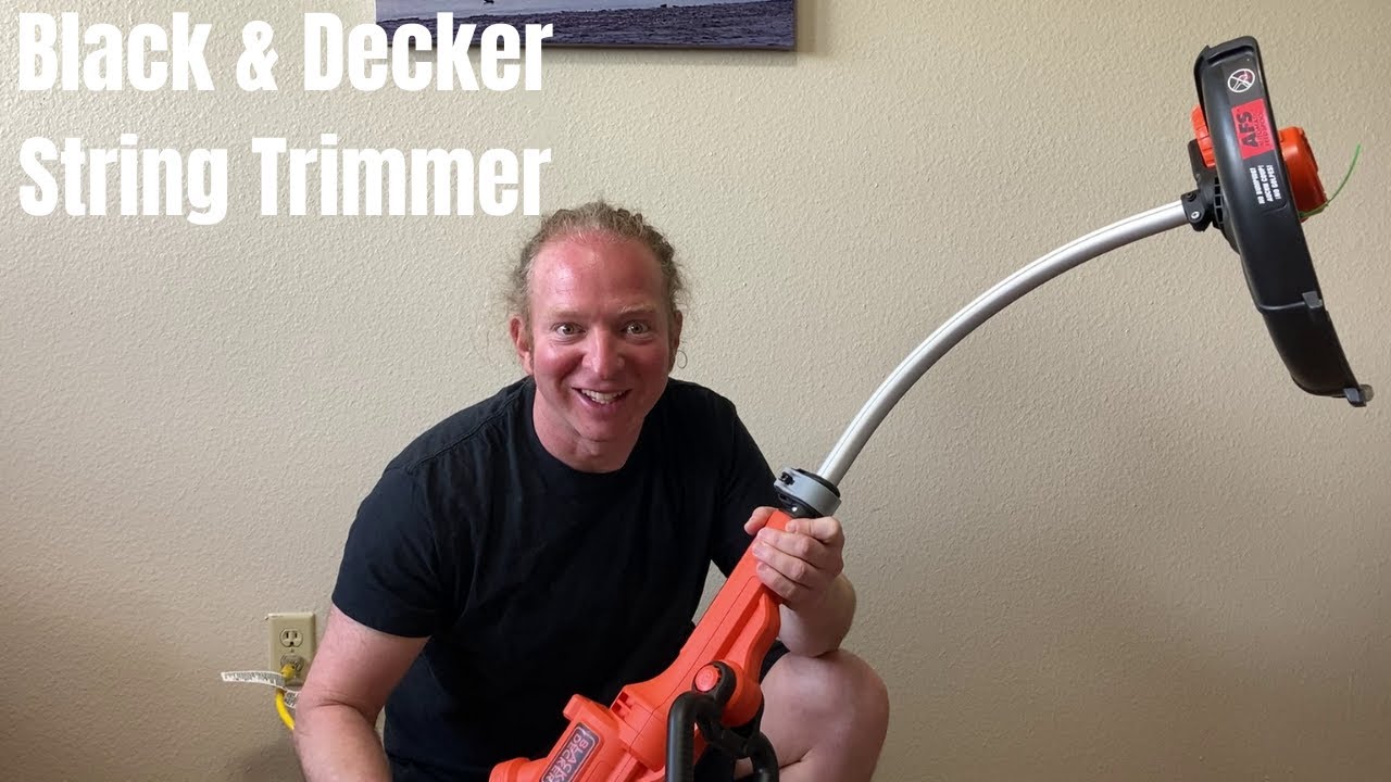 Триммер с сеткой Black & Decker
