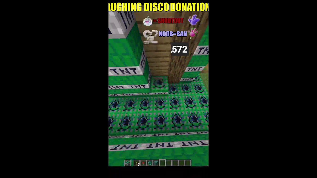 Minecraft TNT Village #shortlive