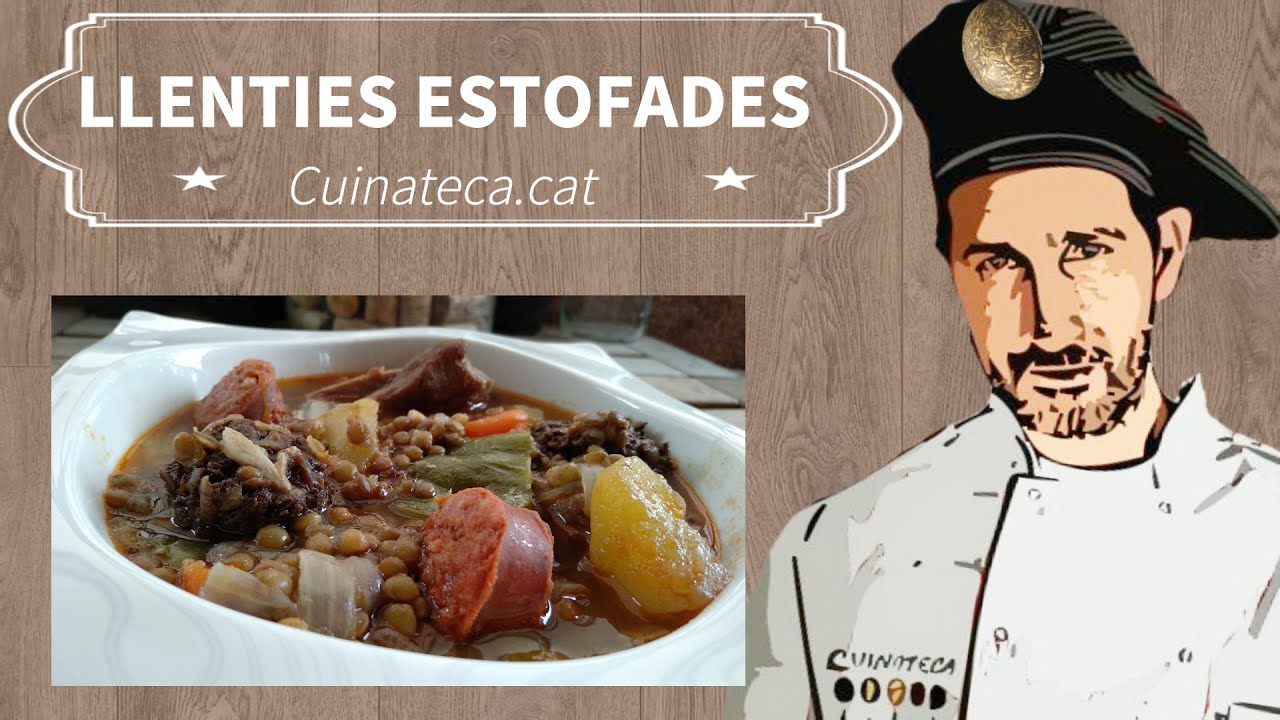 Com fer la recepta de LLENTIES ESTOFADES amb verdures i xori&ccedil;o.. cap a la cuina!!