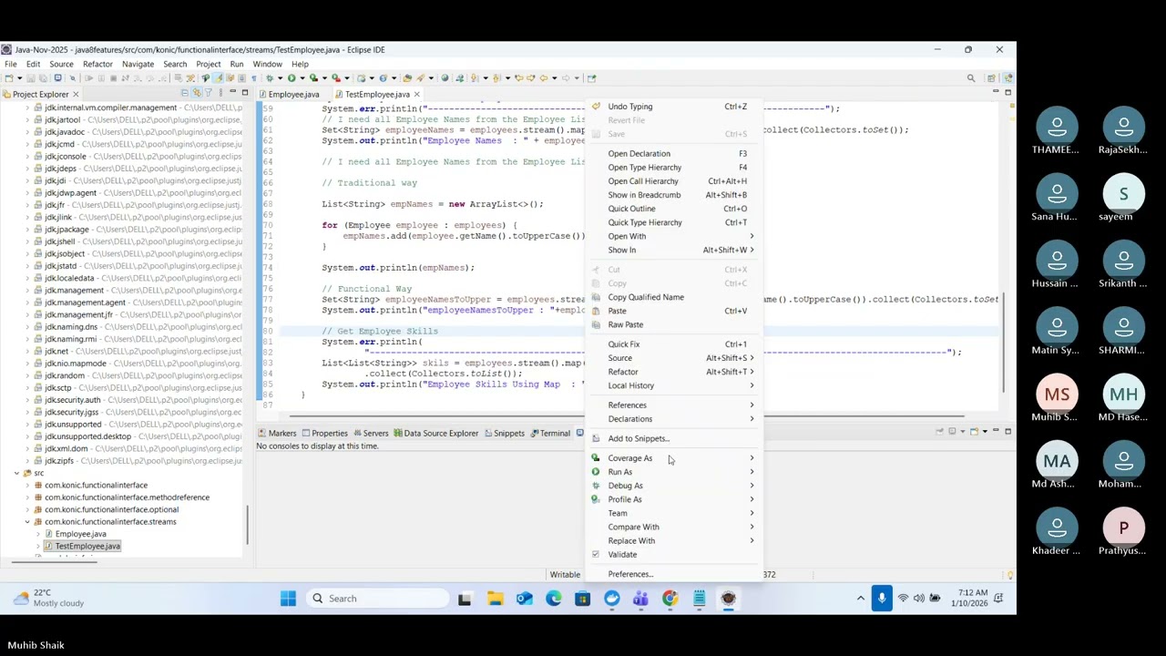 Java 8 Features 6 (Flat Map, Any match, All match, None Match and count) by Jafru