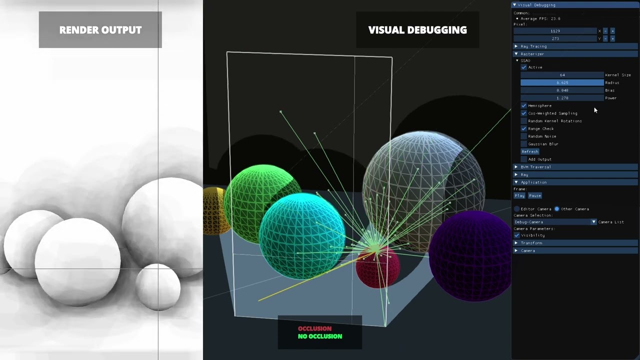 SSAO - Visual Debug