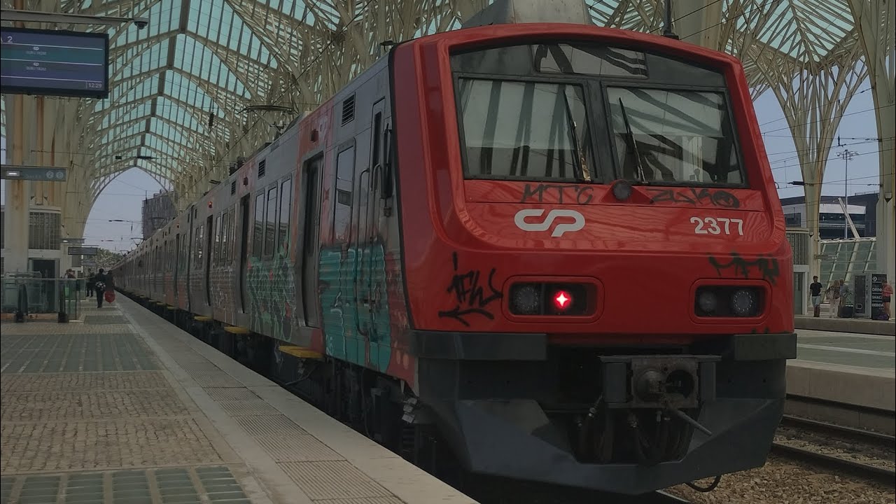 Audio da CP 2327/2377 entre Barreiro e Setúbal - 15-12-2025