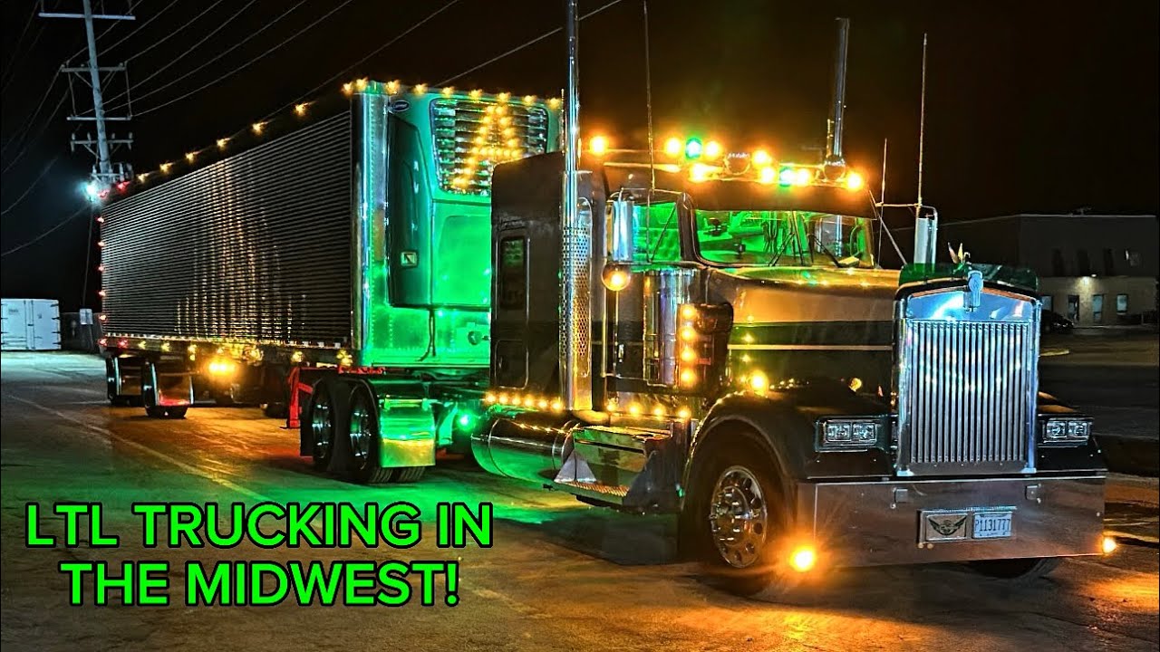 Day In The Life of An LTL Truck Driver! | Midwest Run