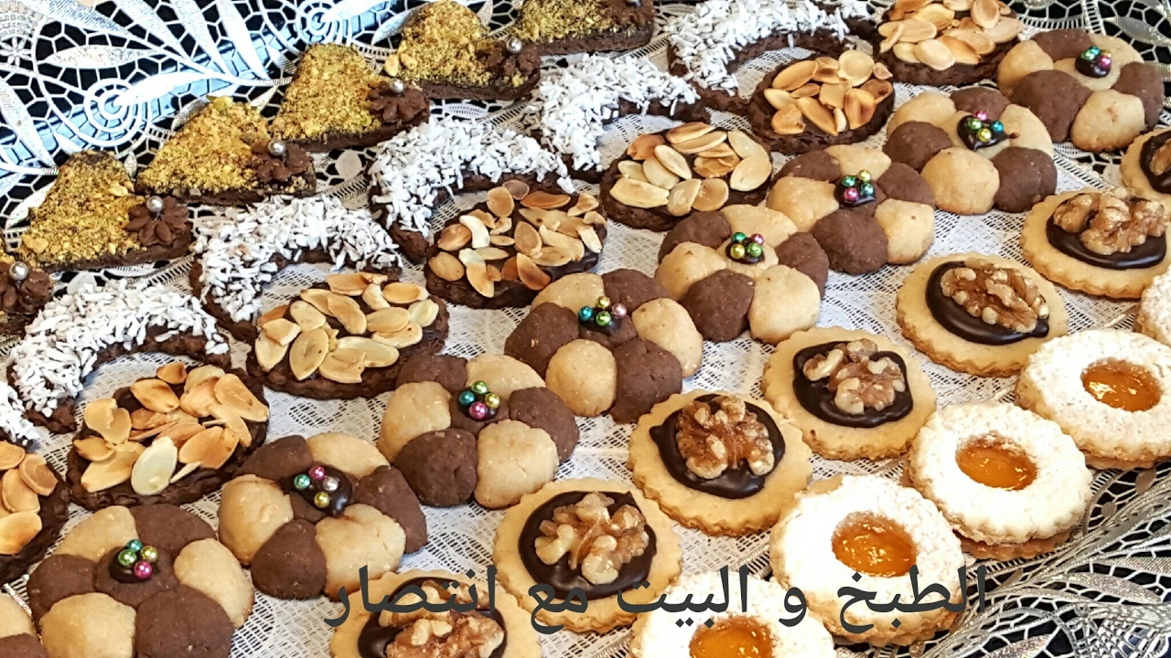 حلوة دواز اتاي ب6 أشكال رائعة من نفس العجين و بكمية كبيرة 💕💕 حلويات العيد