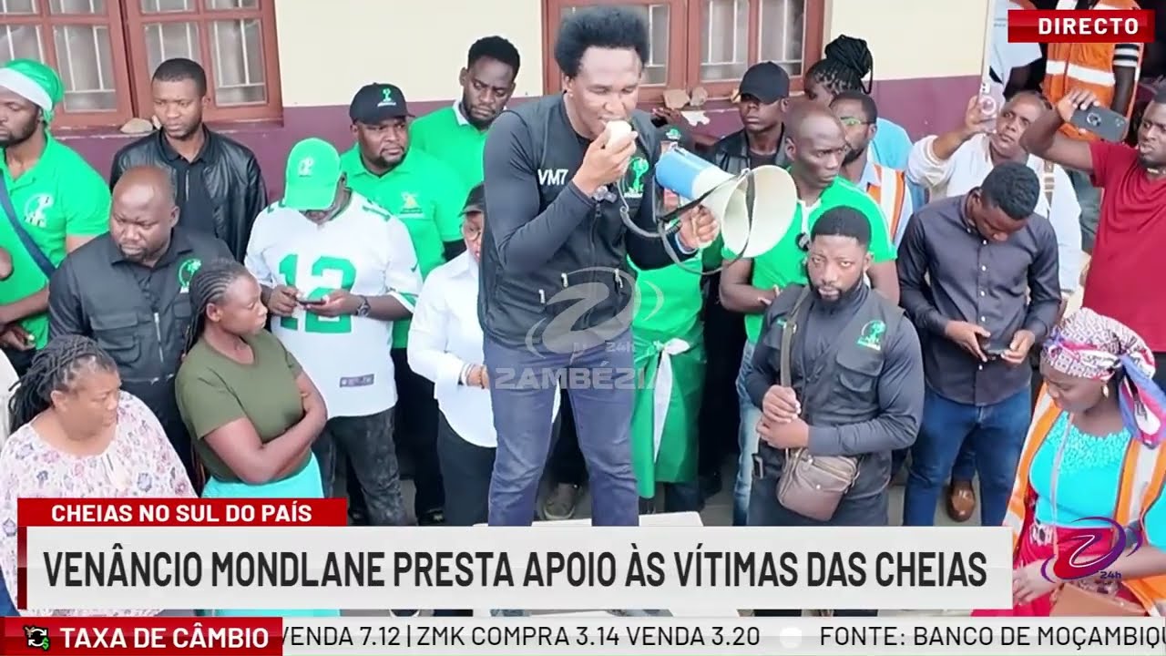 CHEIAS NO SUL DO PAÍS: VENÂNCIO MONDLANE PRESTA APOIO ÀS VÍTIMAS DAS CHEIAS| TV Zambézia 24h