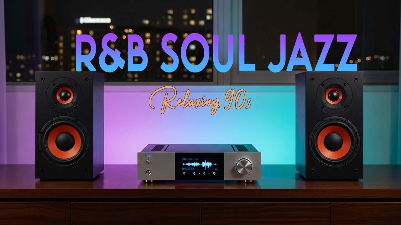 Living Room Soul Jazz 🎧🌿 Smooth R&B Vibes for Focus & Warm Night Energy