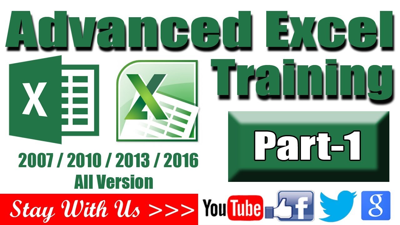 Advanced Excel Course ।। Part1 (In Nepali)