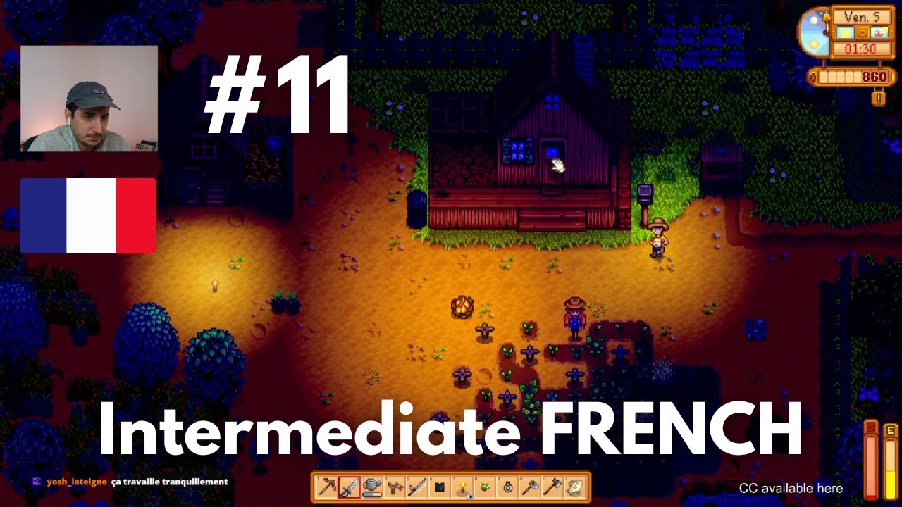 Learn French with Stardew Valley #11 - Intermediate French