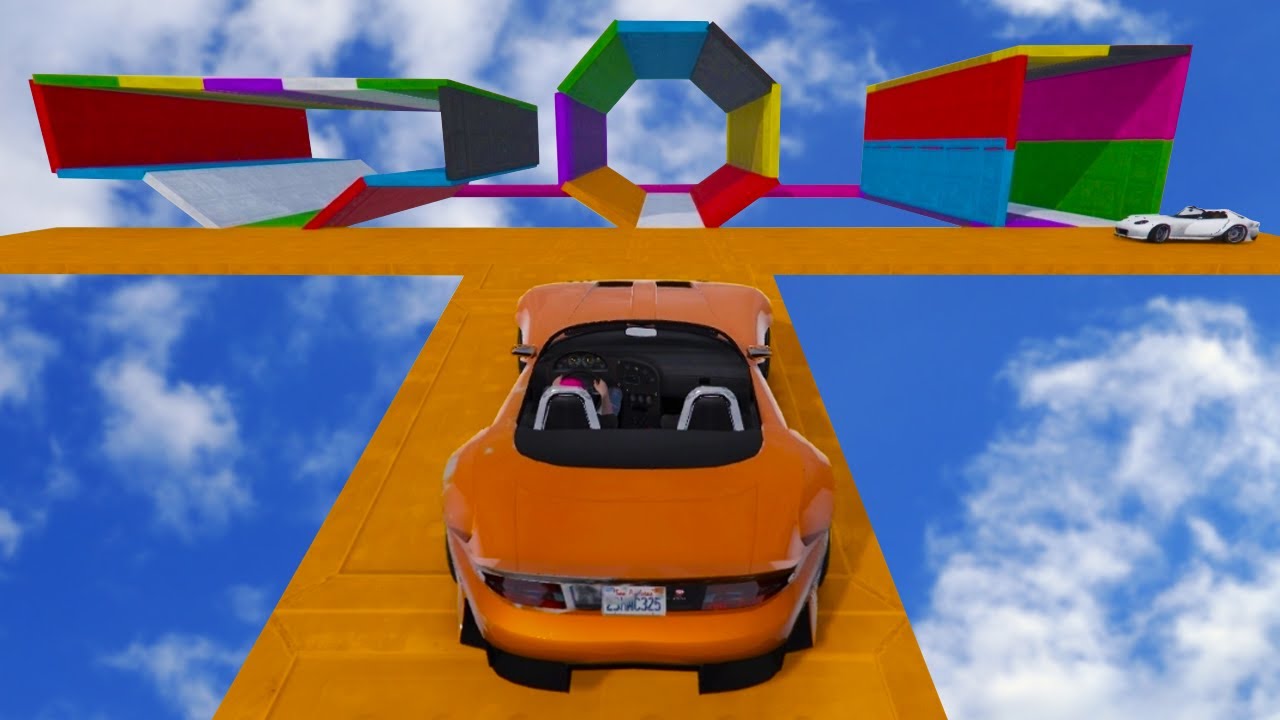 STUK GAAN OM EEN TROLL RACE! (GTA V Online Races)