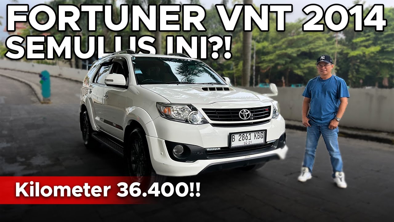 Toyota Fortuner VNT 2014 - Kilometer 36.000 !!
