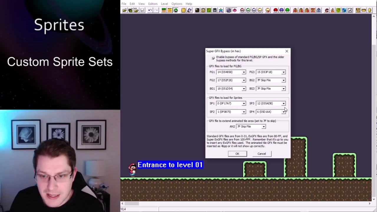 Lunar Magic Tutorials [Episode 4: Sprites: Custom Sets, PIXI, Hex Editing, ASM] SMW ROM Hacks