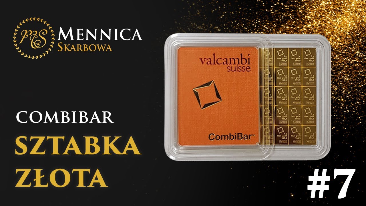 Sztabka Złota CombiBar | Mennica Skarbowa #złoto