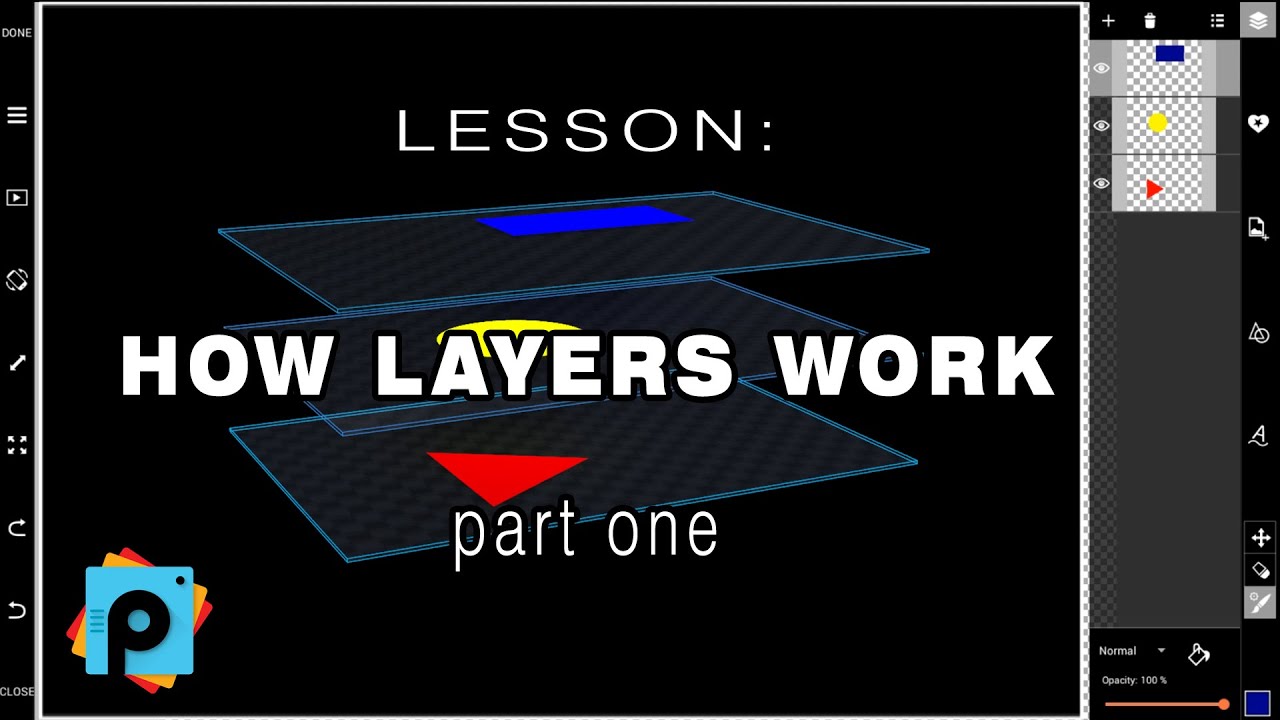 PicsArt tutorial HOW LAYERS WORK part one by Paolomore HD #picsart