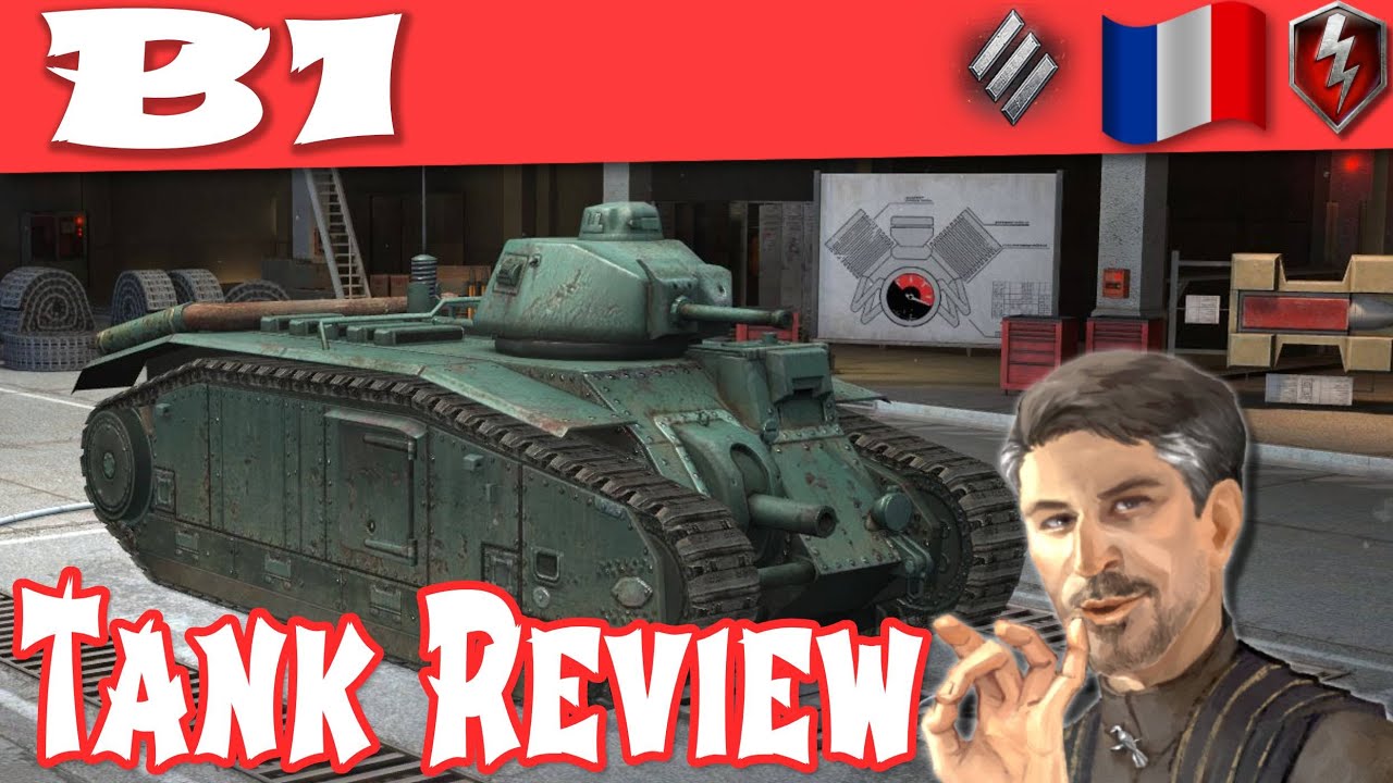 B1 WOT Blitz Tank Review / Guide French Tier 4 Heavy | World of Tanks Blitz