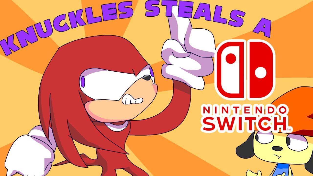 Knuckles Steals a Nintendo Switch (Animation)