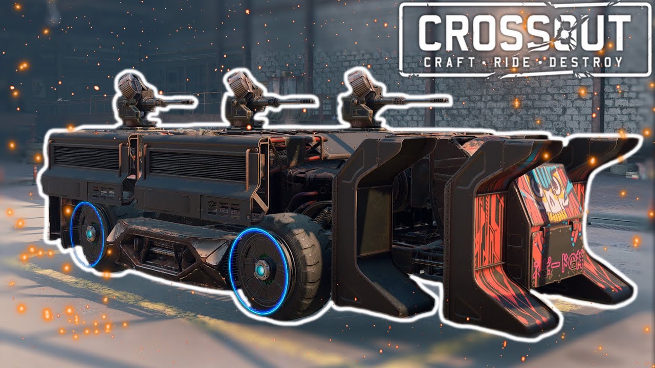 Термический разрыв!!! Автопушка которая заставит бояться!!!... CROSSOUT [2.4.10]