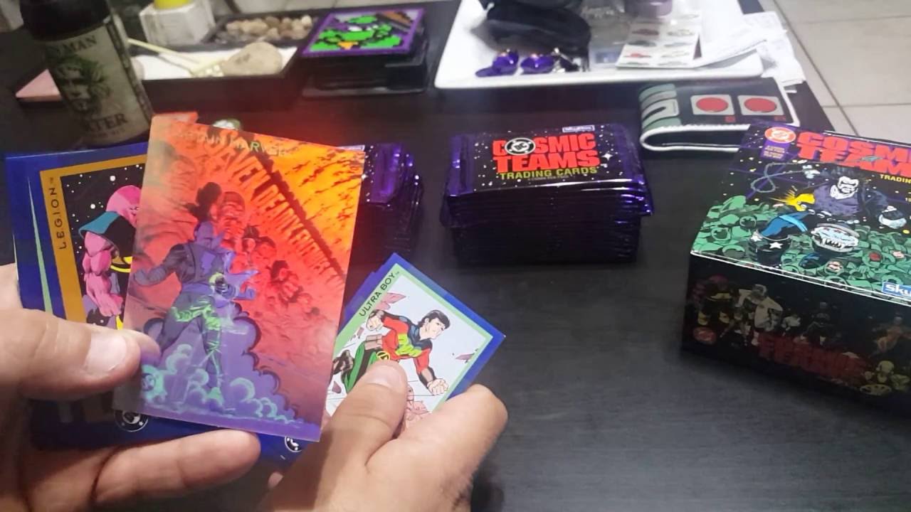 1993 Skybox DC Comic Cosmic Teams Card Unboxing Box Break