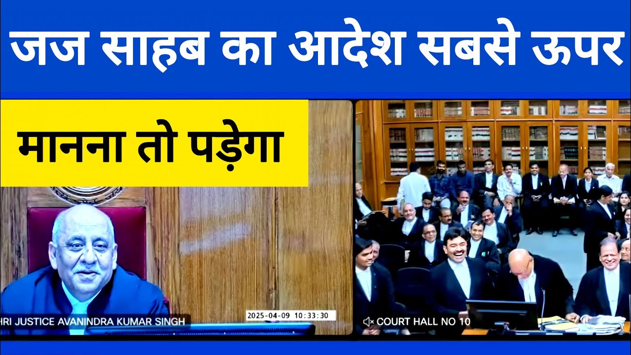 जज साहब का फैसला सबसे ऊपर_high court arguments। educational video for law students #motivation 