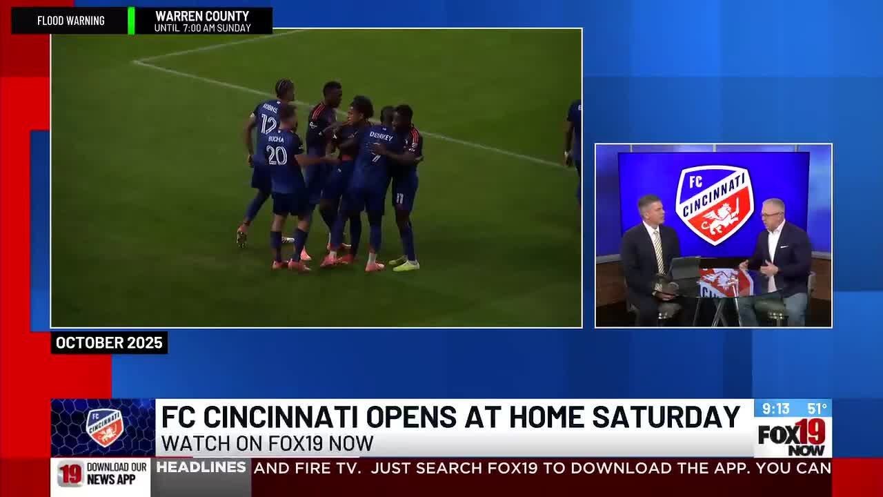 FC Cincinnati opens MLS season at home