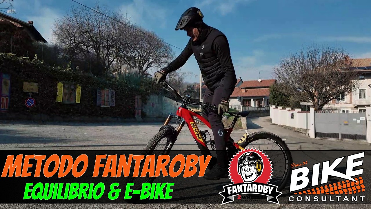 Metodo Fantaroby - Non hai equilibrio in eBike? Ecco gli esercizi base per guidare meglio sui trail
