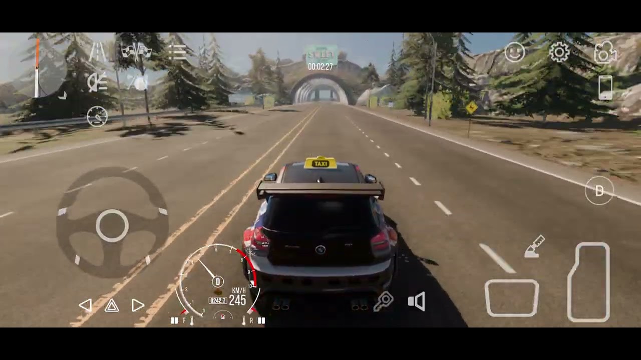 We are playing car parking 2  BMW seria 1