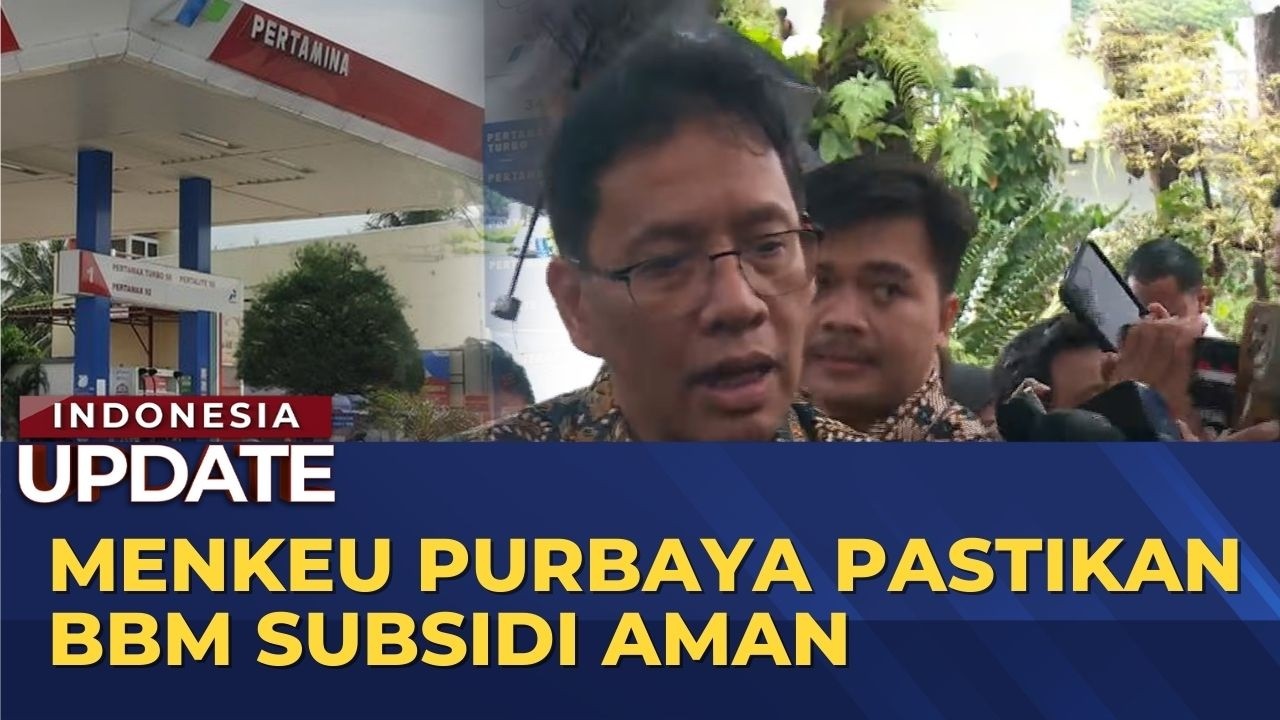Menkeu Purbaya Pastikan BBM Subsidi Mudik Lebaran Aman | INDO UPDATE