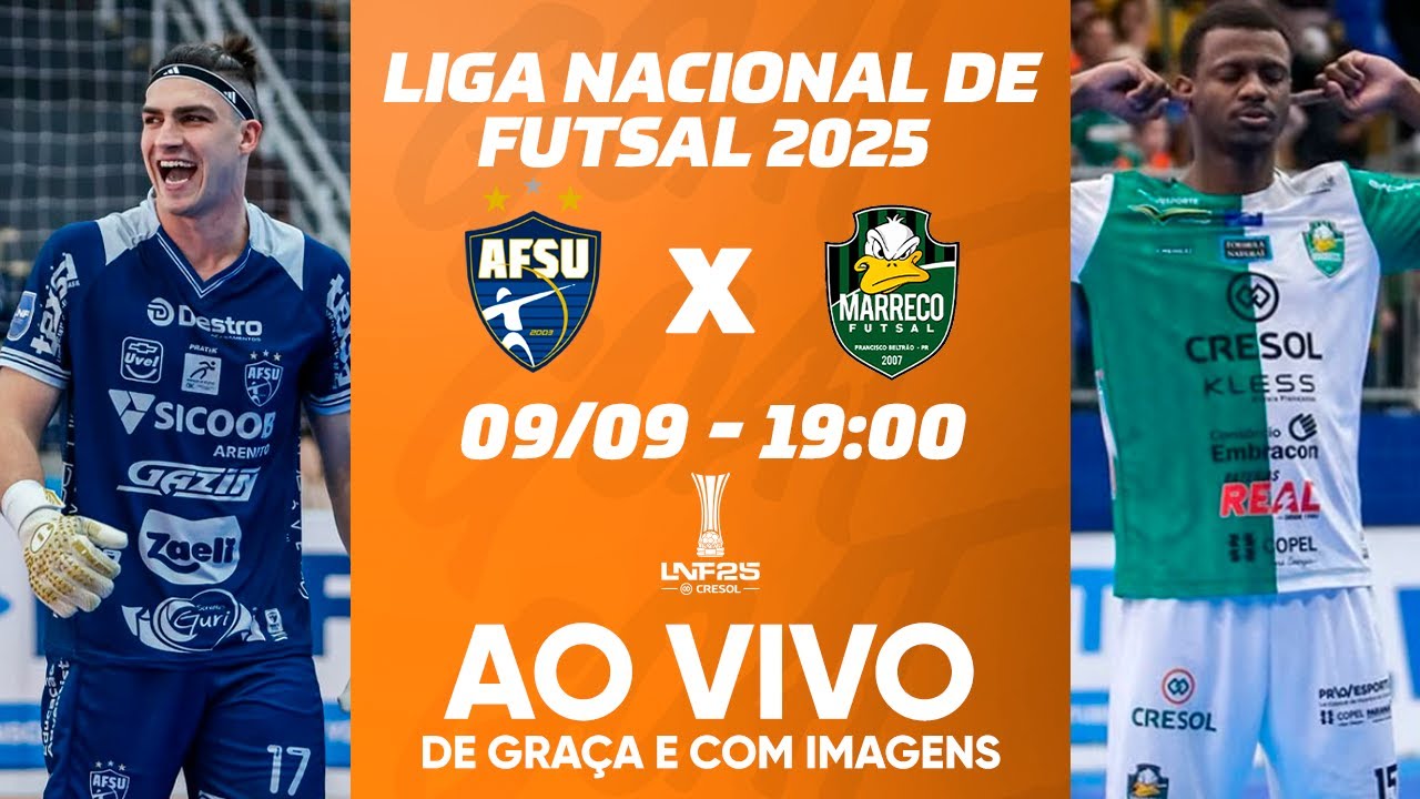 UMUARAMA X MARRECO | LIGA NACIONAL DE FUTSAL - LNF 2025 | AO VIVO E COM IMAGENS