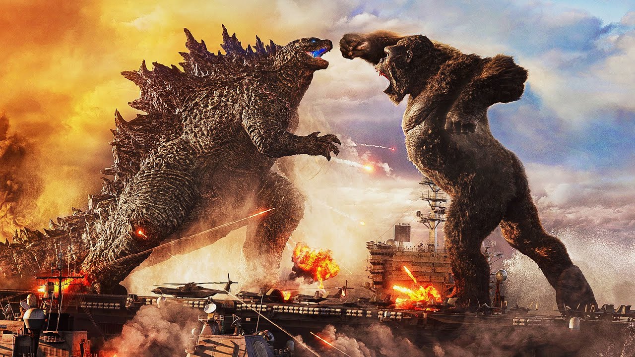 Godzilla And Kong Team Up To Fight Mechagodzilla