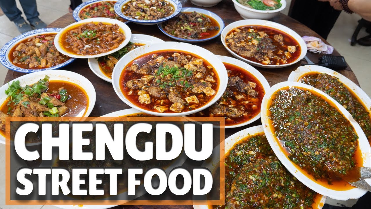 The BEST Chinese Street Food in Chengdu - Food guide to Sichuan Street Food 成都食品