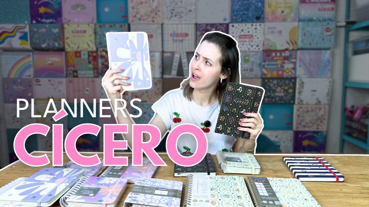 Mostrei TODOS os planners da Cícero!! | Bia Winston