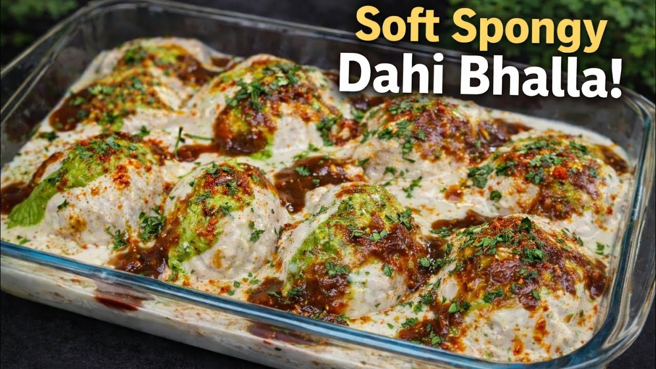 Soft Dahi Bhalla Recipe | Ramadan Special Dahi Vada Chaat 😍 | Episode 10