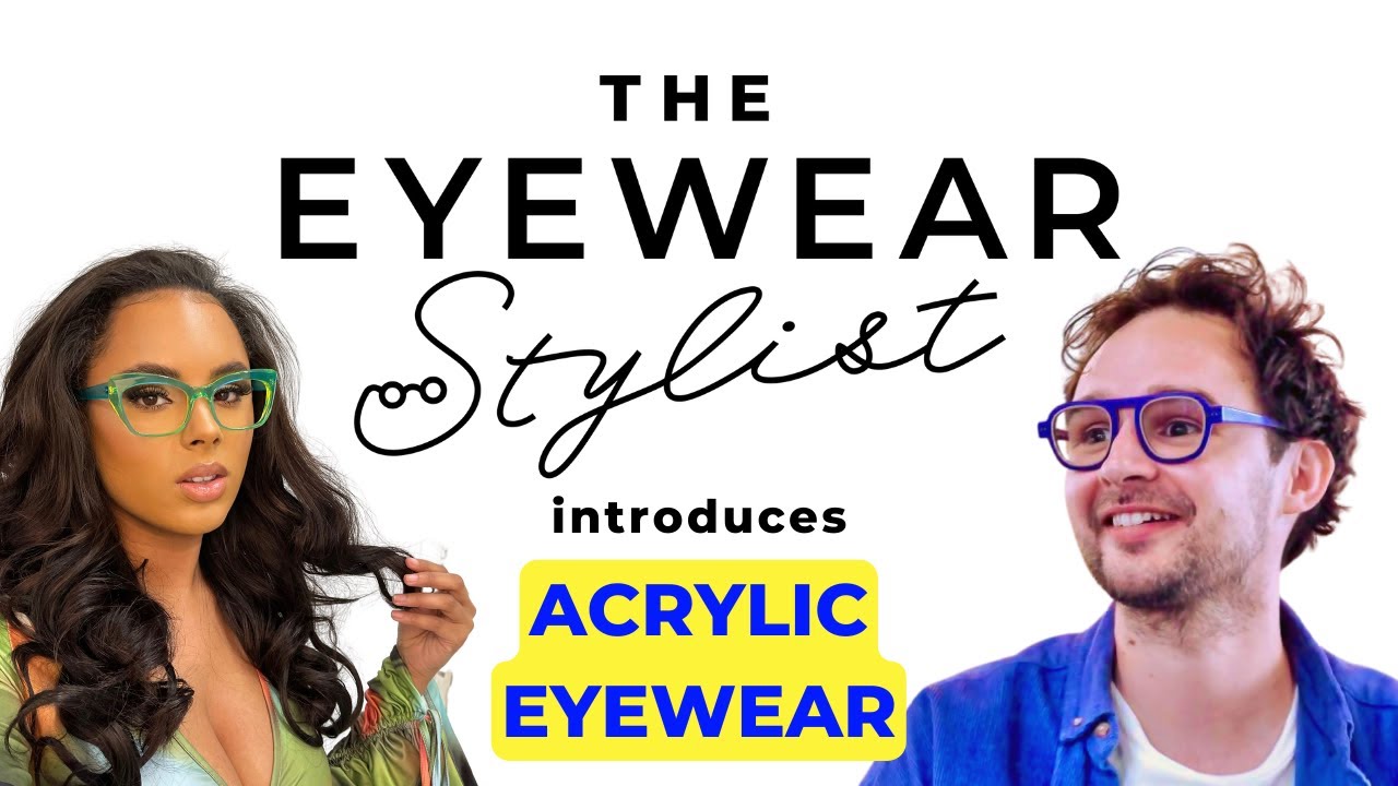My friend Andy introduces Acrylic Eyewear to The Eyewear Stylist in Manchester (Kirk & Kirk)