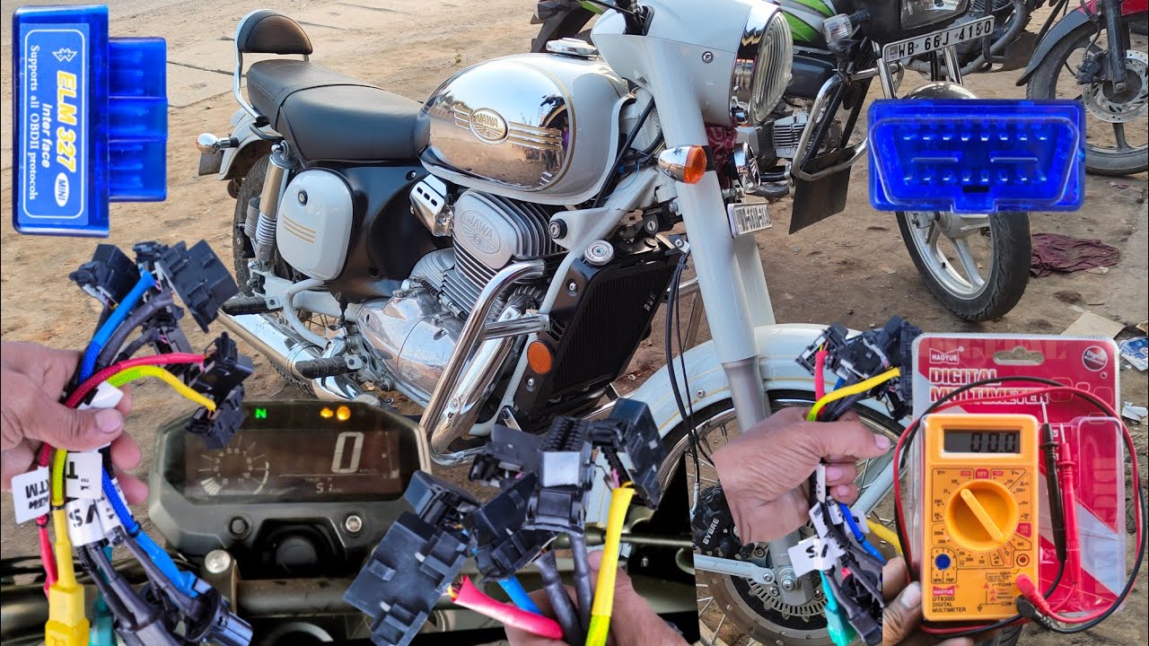Bs6 Jawa bike ki Obd scanner tools bike ko obd scann kase kare dekhiae