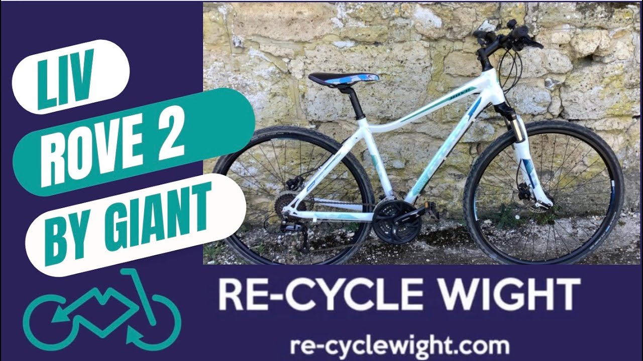Giant Liv Rove 2 Disc Women’s Gravel Hybrid from Re-Cycle Wight