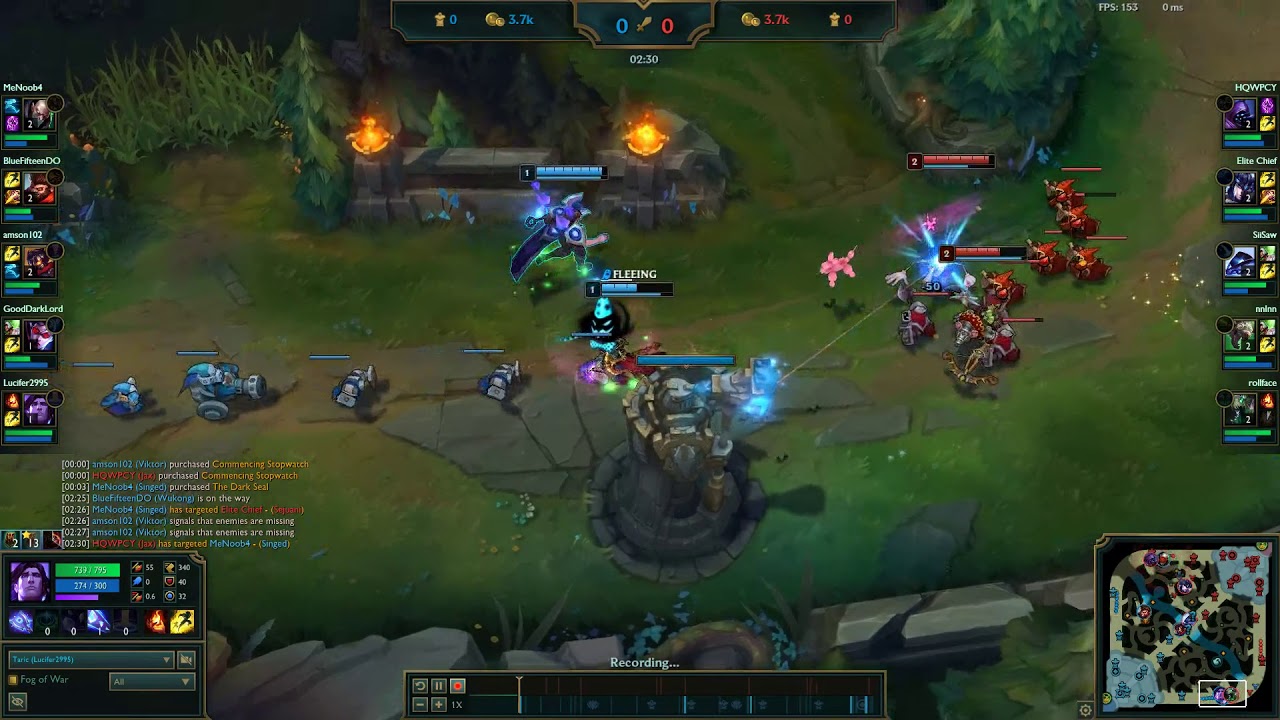 [S8] taric - fabul0us tower dive