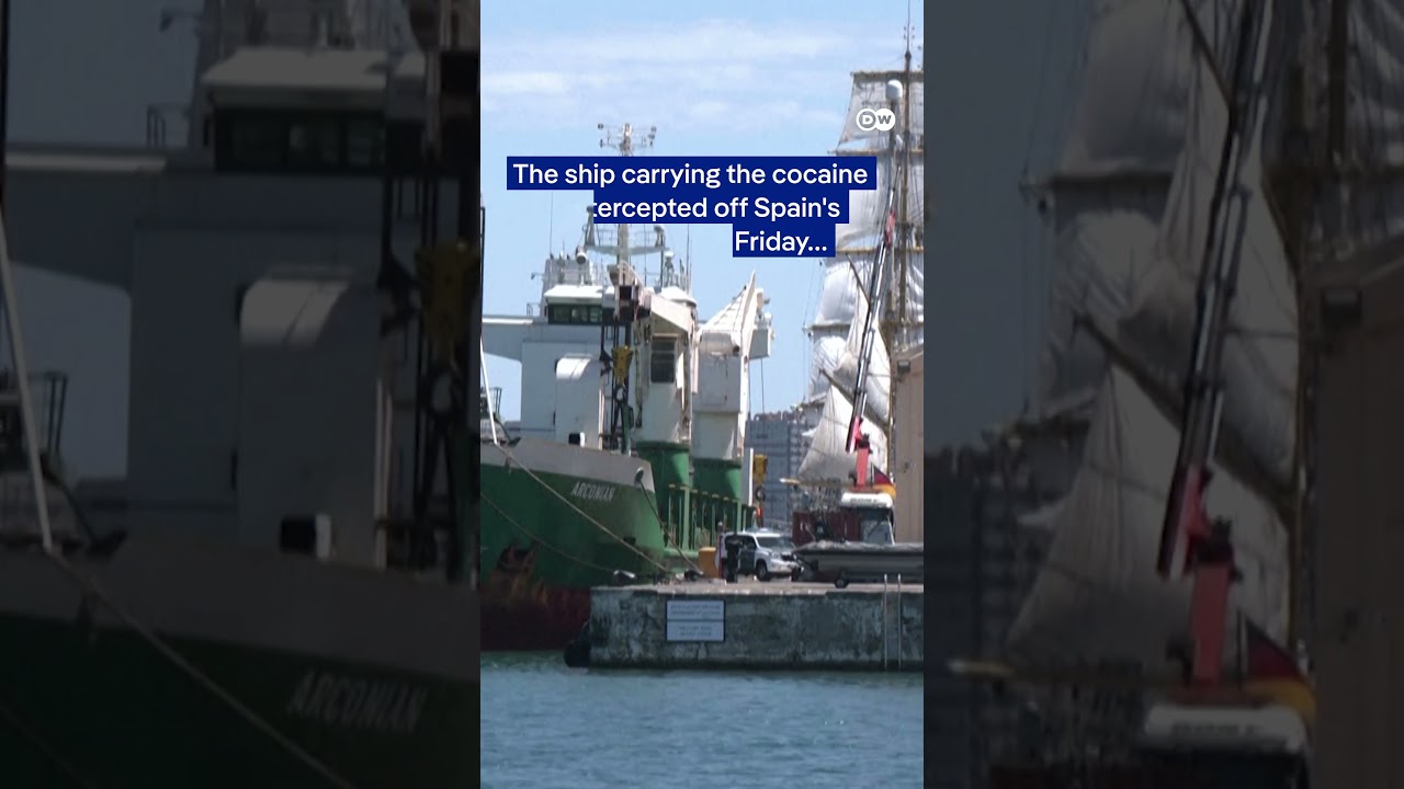 Record cocaine haul in the Atlantic | DW News