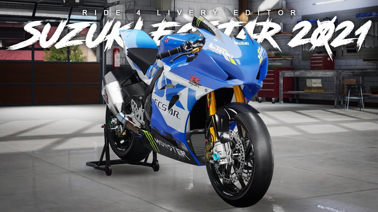 RIDE 4 - Team Suzuki Ecstar 2021 (Livery Editor)