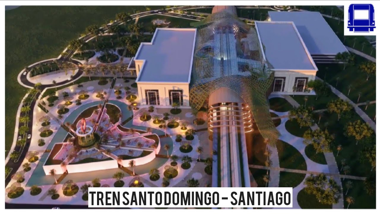 🟦 Tren Nacional Dominicano Fase 1 / Santo Domingo - Santiago 🟦  (Renders Actualizados)