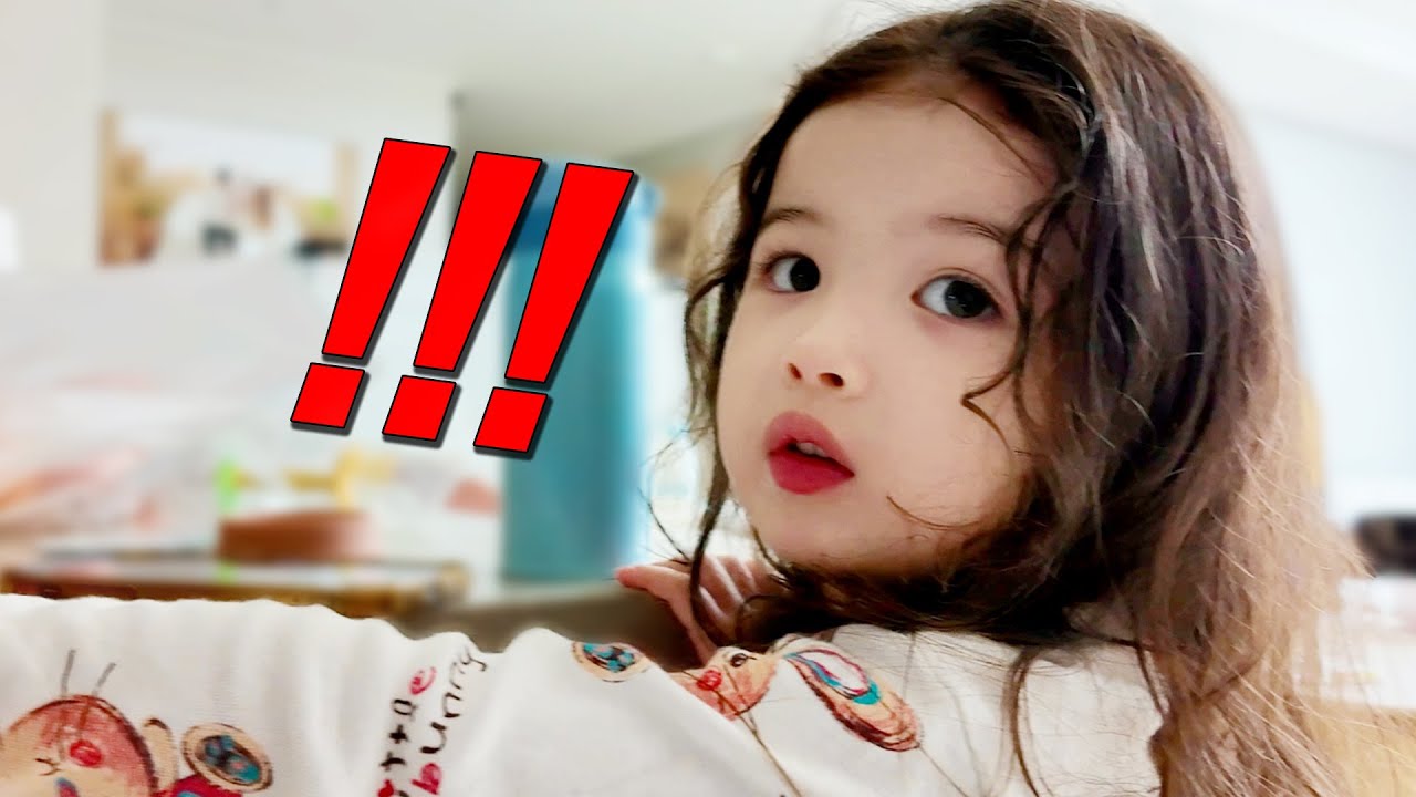 SUB) Я сделала предложение своей 3-летней дочери, от которого она не смогла отказаться🤔 | VLOG