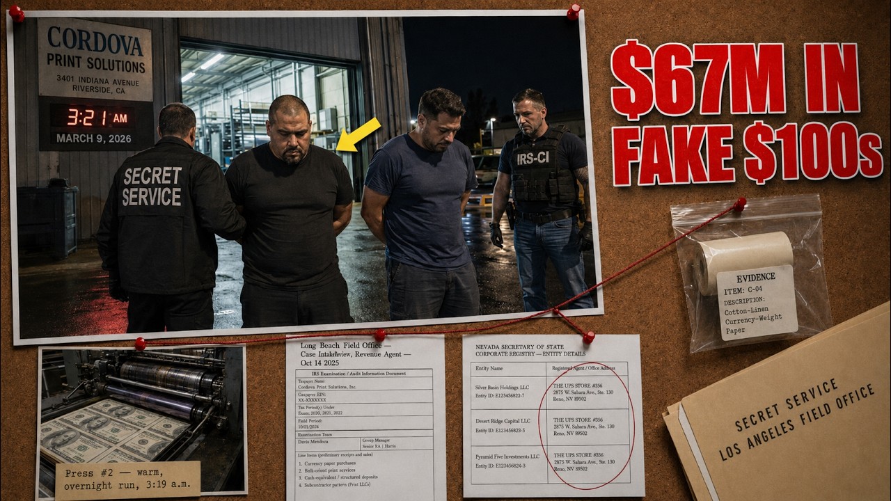 $300M Fake $100 Pipeline &mdash; Secret Service Raided This Print Shop