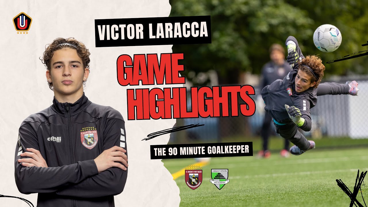 Between the Posts: Victor Laracca's Goalkeeper Game Highlights | Goalkeepers College Recruit Edition